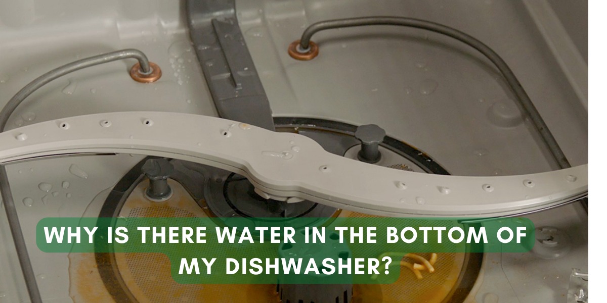 Why Is There Water In The Bottom Of My Dishwasher?